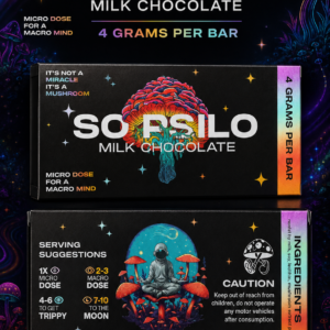 So Psilo Mushroom Chocolate Bars