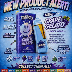 Tank’d 2G Liquid Live Resin Disposable
