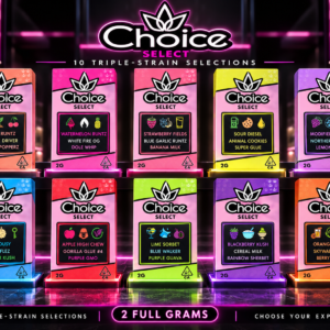 Choice Select 2G Triple Strain Collection Disposable